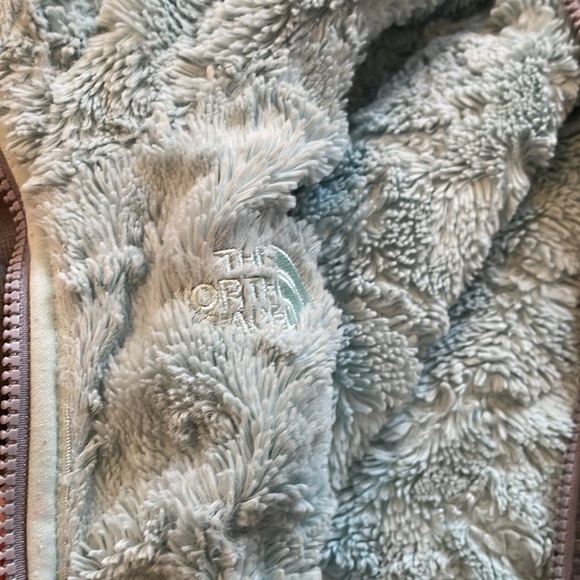 Girls North Face Medium 10-12 Reversible Mossbud Jacket. Excellent condition. - Picture 4 of 4